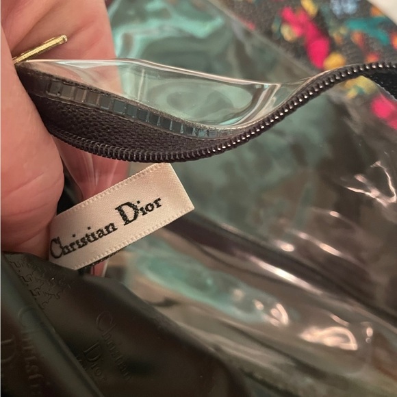 Vintage Matching Christian Dior Makeup Bag Collection/ Cosmetic Case - Picture 5 of 14